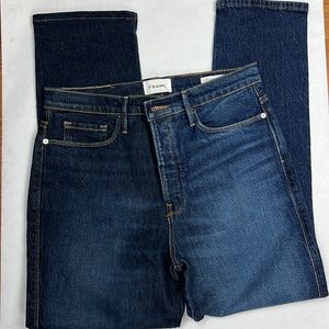 Frame Le Sylvia Slender Straight jeans size 30
